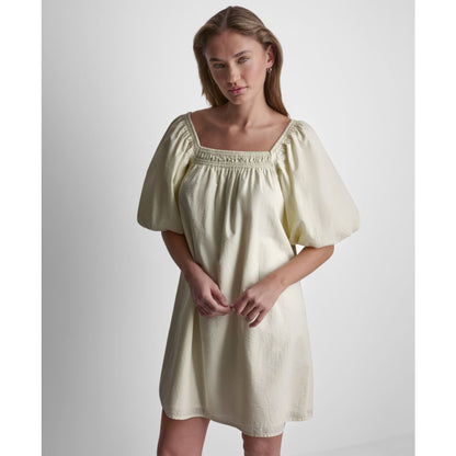 Dkny Jeans Women's Square Neck Mini Dress