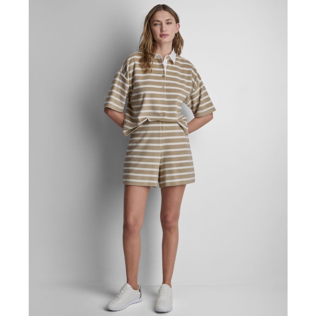 Dkny Jeans Women's High-Rise Pull-On Shorts