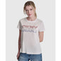Dkny Jeans Women's Stacked Ombre Mini Rhinestone Logo Crewneck T-Shirt