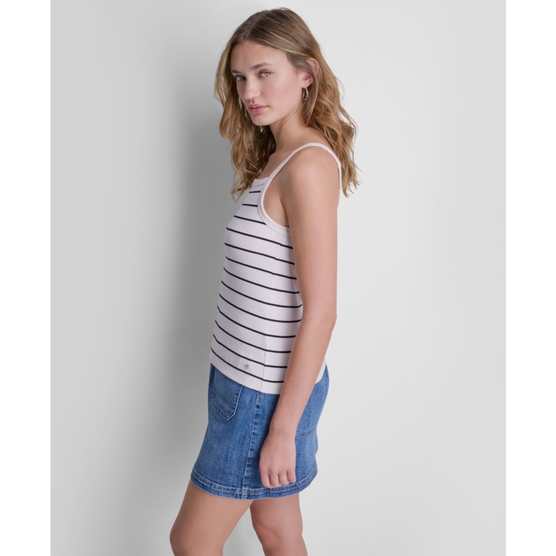 Dkny Jeans Women's Square Neck Tank Top