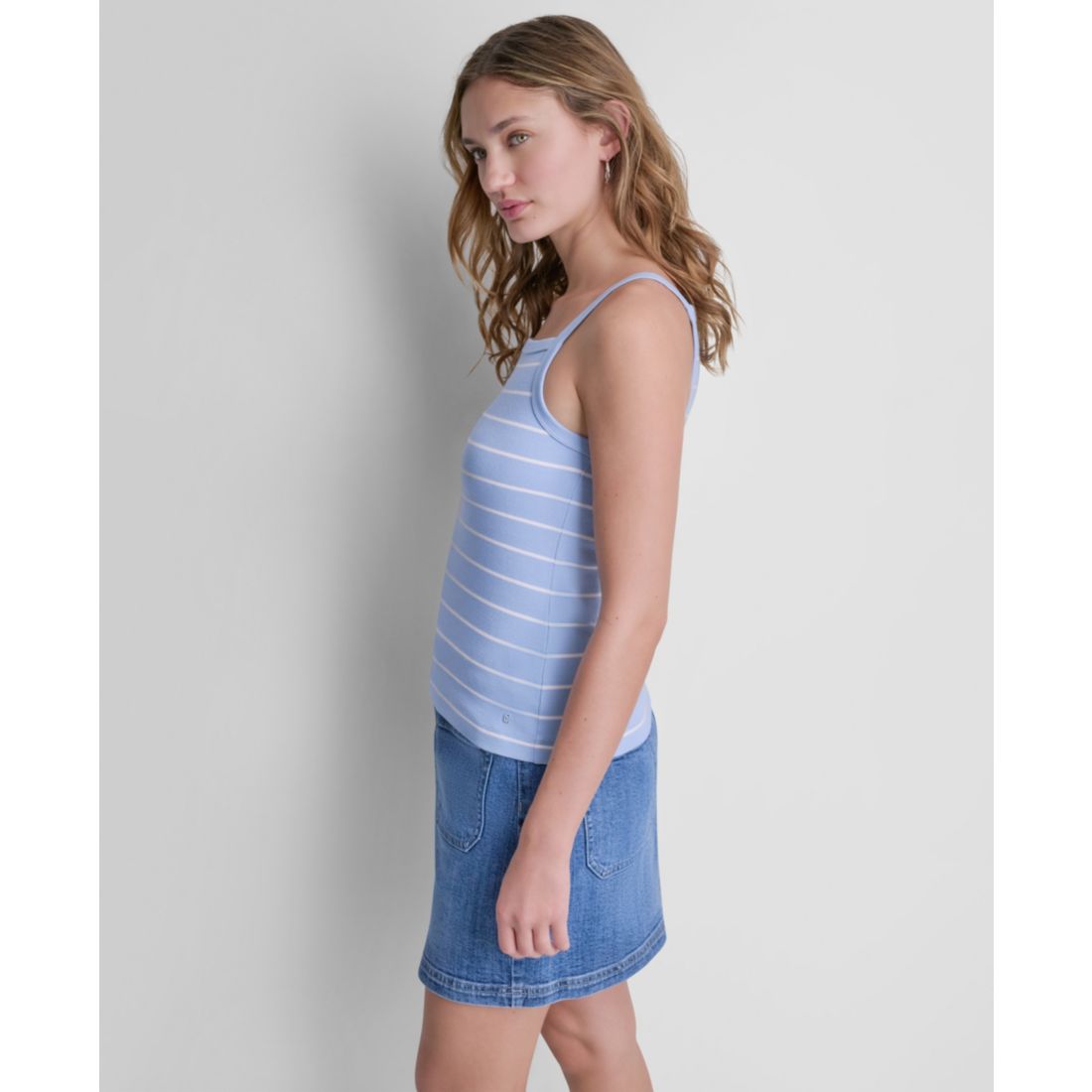 Dkny Jeans Women's Square Neck Tank Top