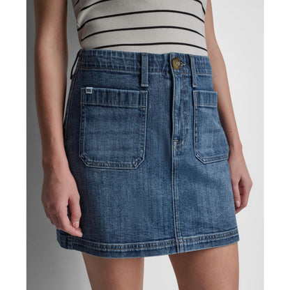 Dkny Jeans Women's High-Rise Mini Skirt