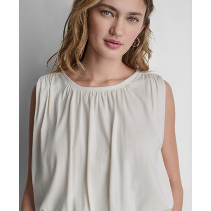Dkny Jeans Women's Sleeveless Bubble Top
