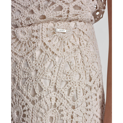 Dkny Jeans Women's High-Rise Crochet Shorts