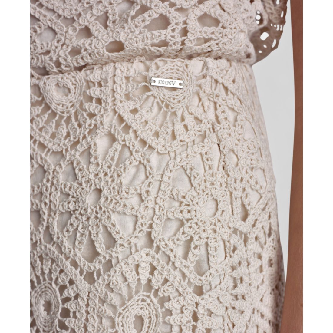 Dkny Jeans Women's High-Rise Crochet Shorts