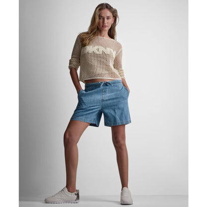 Dkny Jeans Women's Mid-Rise Pull-On Shorts