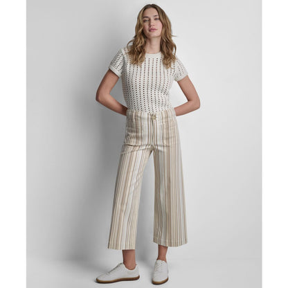 Dkny Jeans Women's High-Rise Wide-Leg Pants