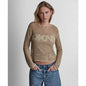 Dkny Jeans Women's Long-Sleeve Boat Neck Sweater
