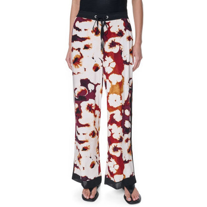 Dkny Women's Printed Drawstring Waist Pants