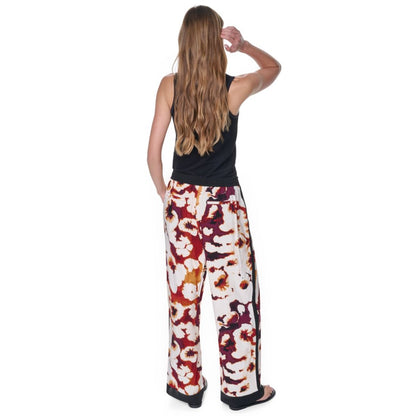Dkny Women's Printed Drawstring Waist Pants