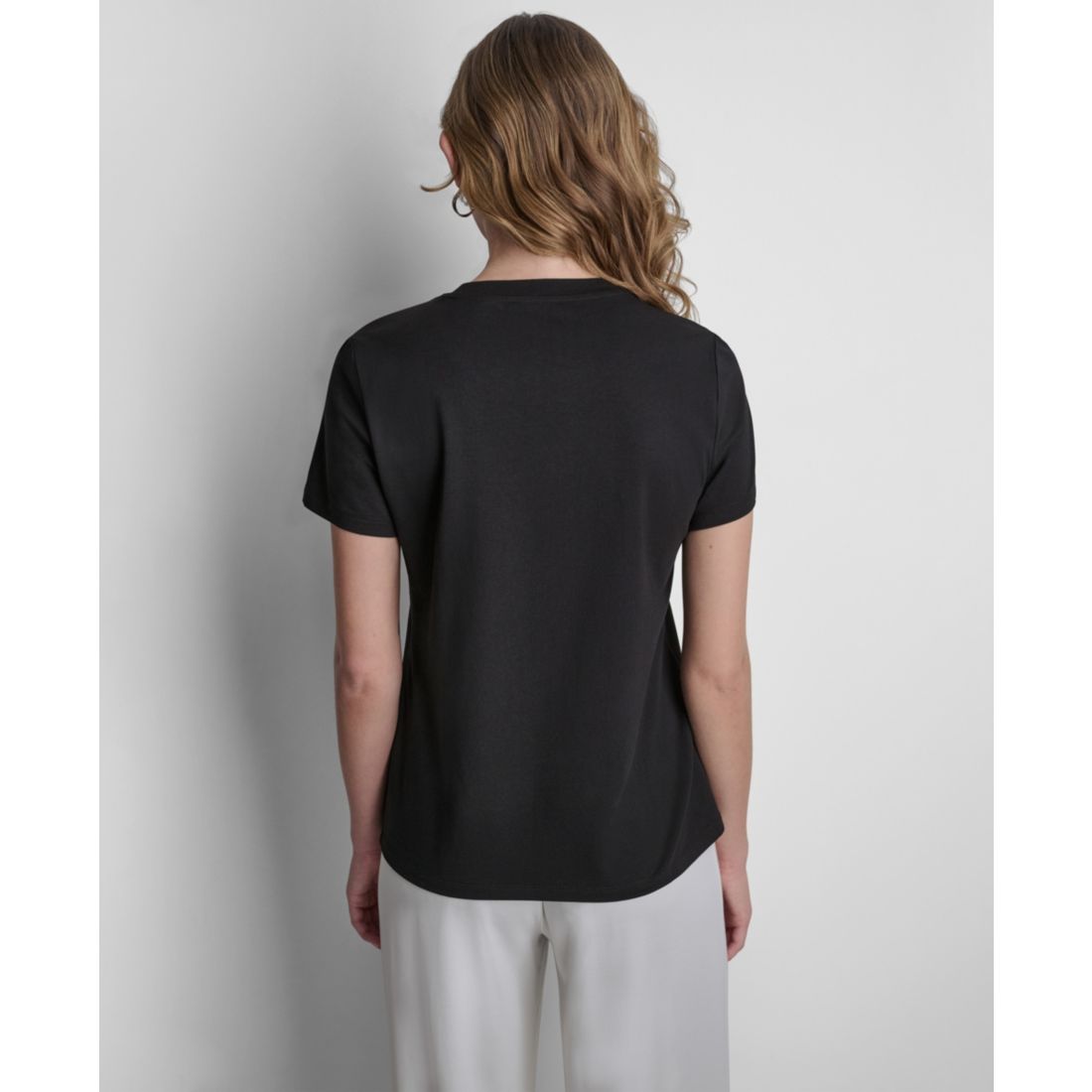 Dkny Women's Manhattan Henge Conversational Crewneck T-Shirt