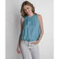 Dkny Women's Sleeveless Twinkle Bubble Tank Top