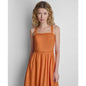 Dkny Women's Sleeveless Straight Neck Loop Lace Dress
