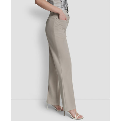 Dkny Women's Modern-Fit Front-Pleated Trousers