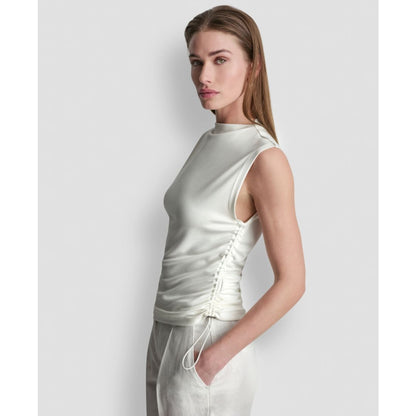 Dkny Women's Sleeveless Pique Top