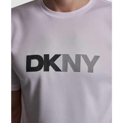 Dkny Men's Short-Sleeve Rash Guard Logo T-Shirt