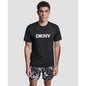 Dkny Men's Short-Sleeve Rash Guard Swim T-Shirt