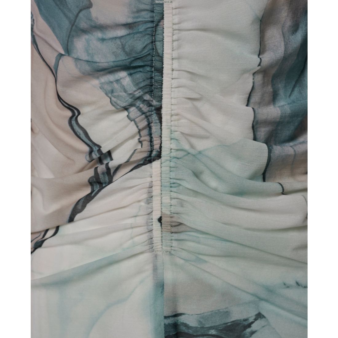 Donna Karan New York Women's Printed V-Neck Top