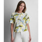 Dkny Women's Crewneck Short-Sleeve Top