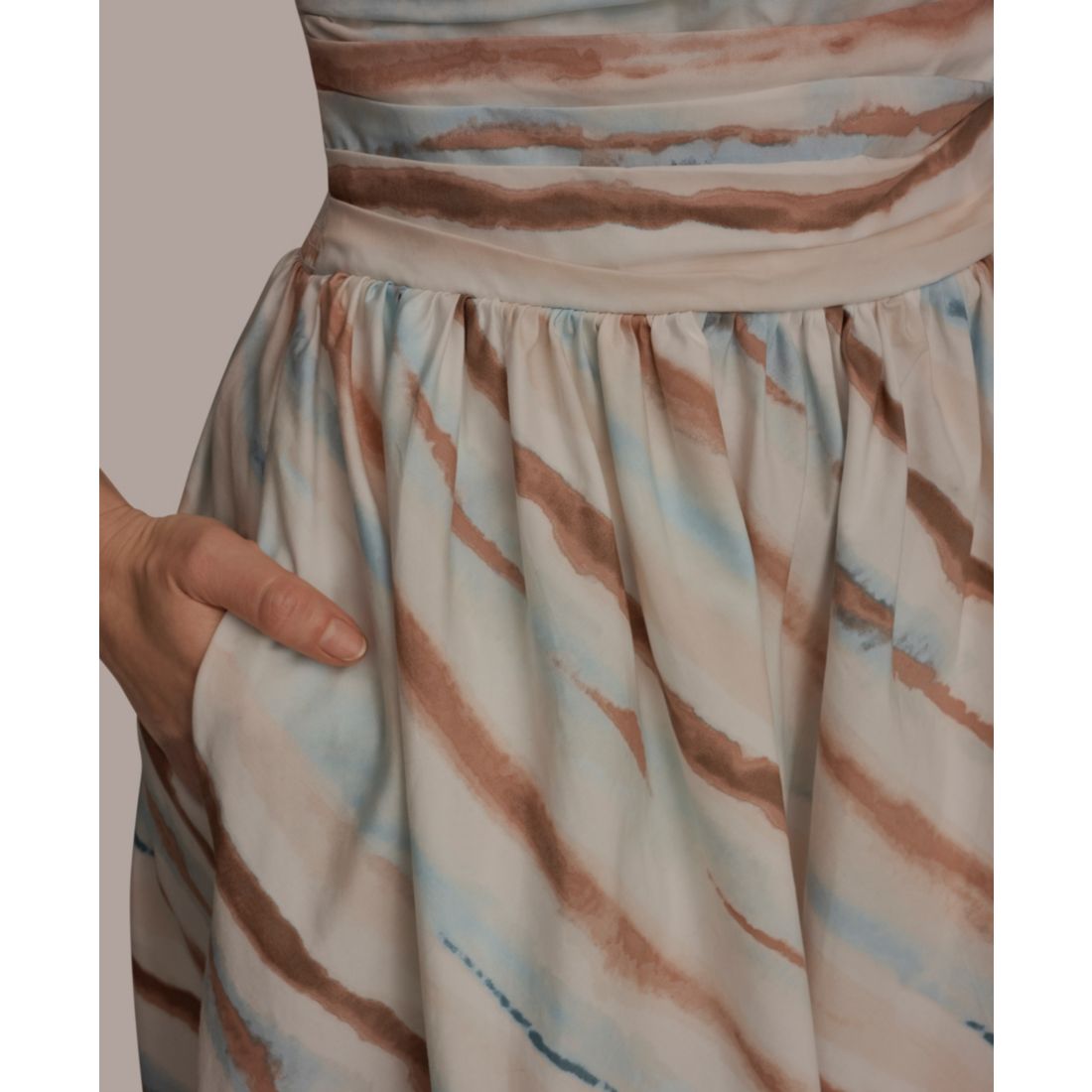 Donna Karan Weekend Women's Strapless Midi Dress