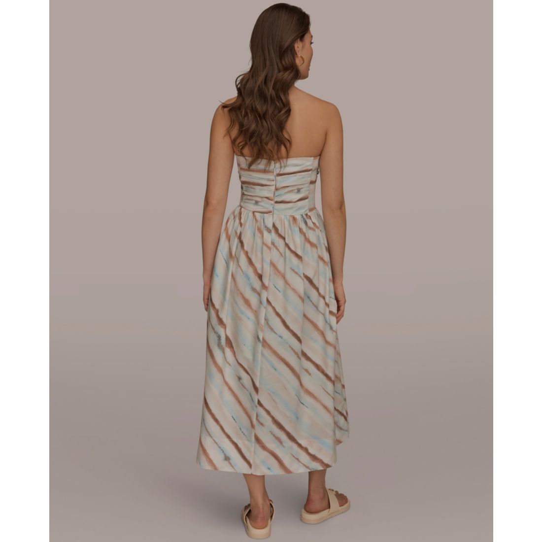 Donna Karan Weekend Women's Strapless Midi Dress