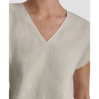 Dkny Women's V-Neck Short-Sleeve Shirt