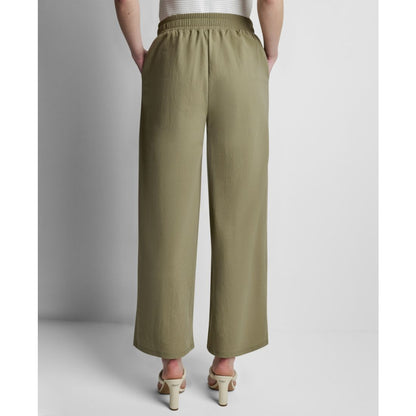 Dkny Women's Mini Logo Ewaist Pull-On Pants