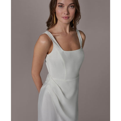 Donna Karan New York Women's Square Neck Sheath Dress