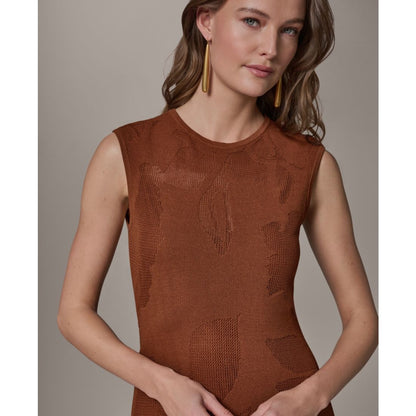 Donna Karan New York Women's Crewneck Midi Dress