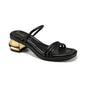 Donna Karan New York Women's Tafeta Multi Band Heeled Sandals