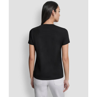 Dkny Women's Bleecker Conversational Short-Sleeve T-Shirt
