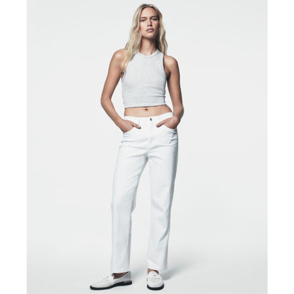 Dkny Jeans Women's Classic High Rise Straight No Cuff Jeans