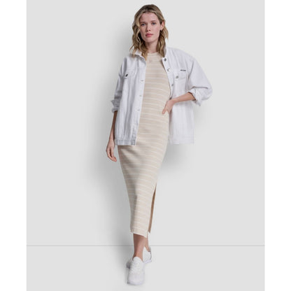 Dkny Jeans Women's Side-Slit Tank Midi Dress