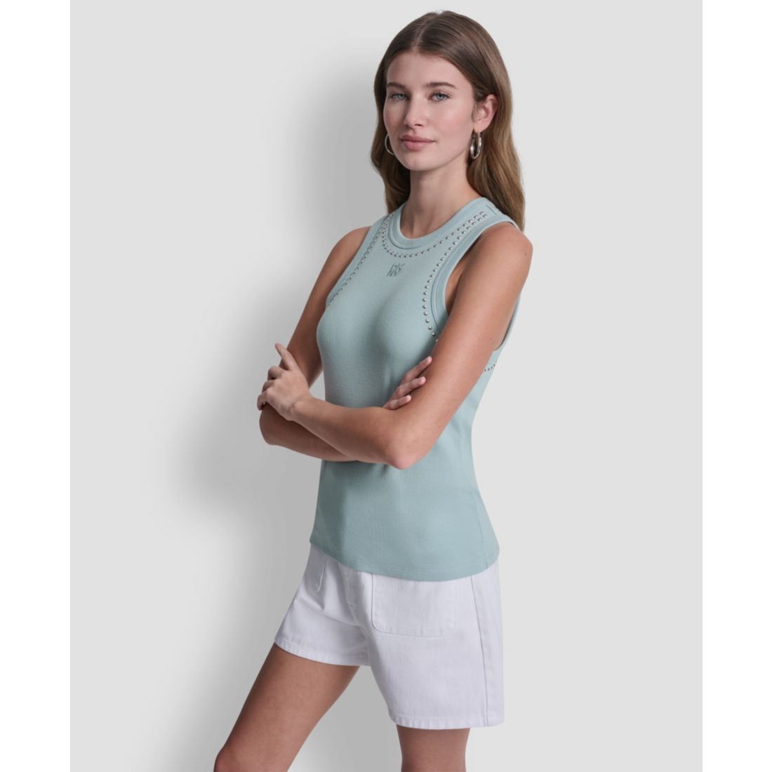 Dkny Jeans Women's Crewneck Tank Top