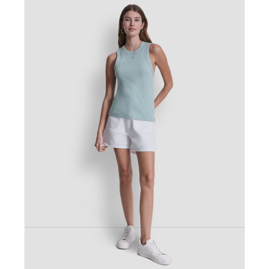 Dkny Jeans Women's Crewneck Tank Top