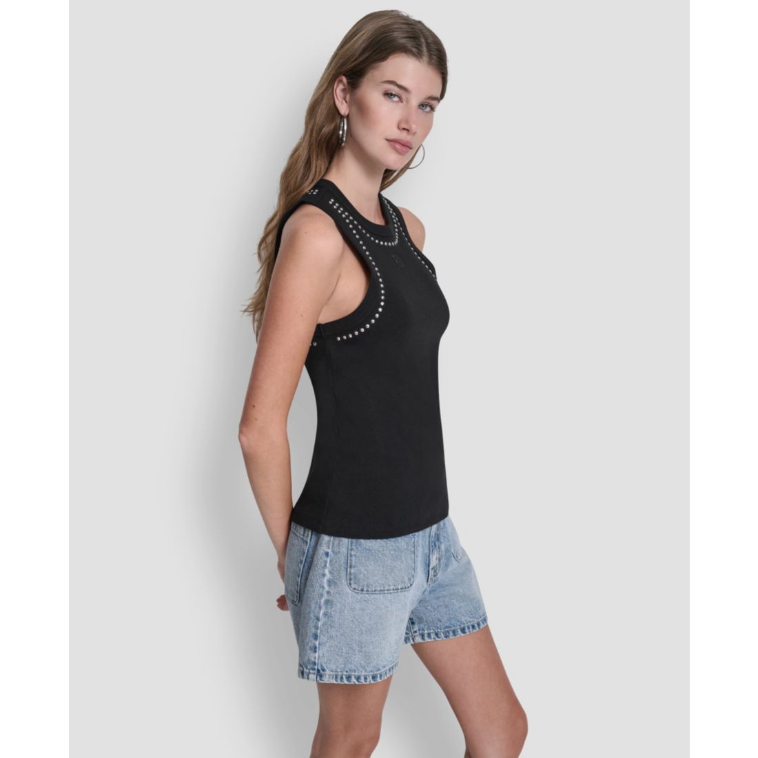 Dkny Jeans Women's Crewneck Tank Top