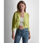 Dkny Jeans Petite Open-Stitch Cardigan