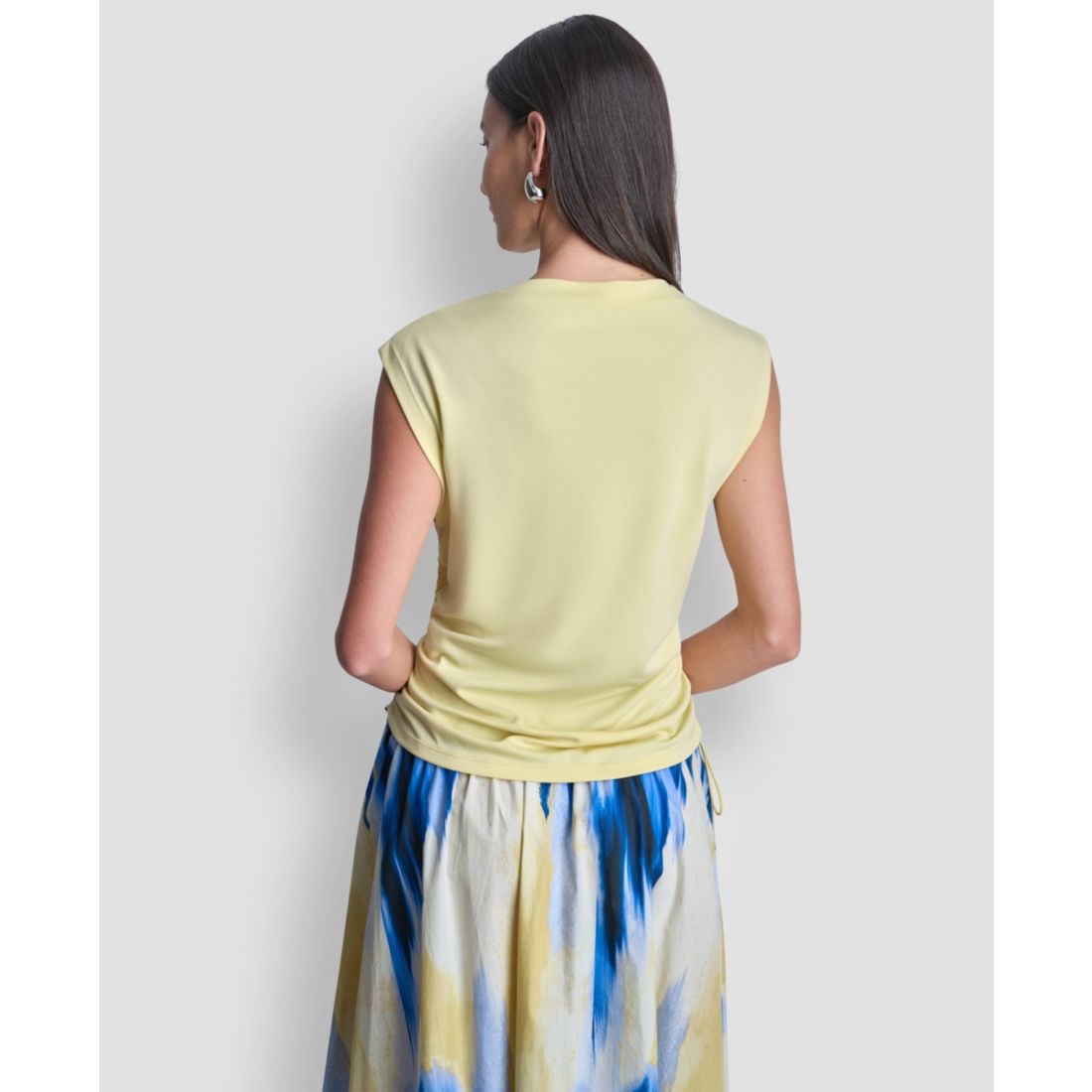 Dkny Women's Sleeveless Pique Top
