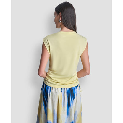Dkny Women's Sleeveless Pique Top