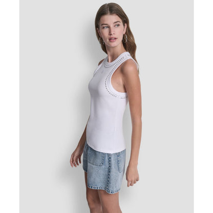 Dkny Jeans Women's Crewneck Tank Top