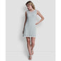 Dkny Jeans Women's Sleeveless Crew Neck Pointelle Dress