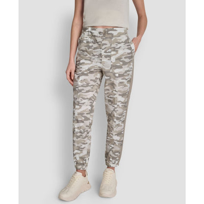 Dkny Sport Women's High Rise Bungee Waist Seamed Joggers