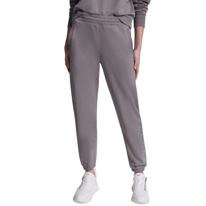 Dkny Sport Women's 1989 Rhinestone Logo High-Rise Relaxed Joggers