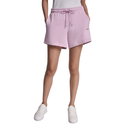 Dkny Sport Women's Foil Logo Shorts