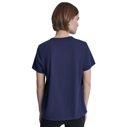 Dkny Sport Women's Collegiate Medallion Logo T-Shirt