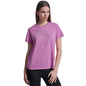 Dkny Sport Women's Rhinestone Varsity Logo Relaxed Fit Pull-On T-Shirt