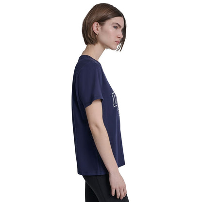 Dkny Sport Women's Collegiate Medallion Logo T-Shirt