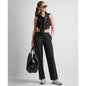 Dkny Sport Women's Balance Compression Mid-Rise Straight Leg Pants