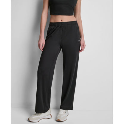 Dkny Sport Women's Balance Compression Mid-Rise Straight Leg Pants