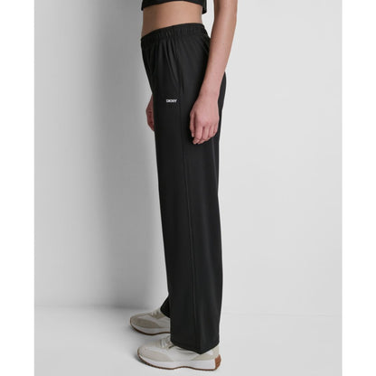 Dkny Sport Women's Balance Compression Mid-Rise Straight Leg Pants